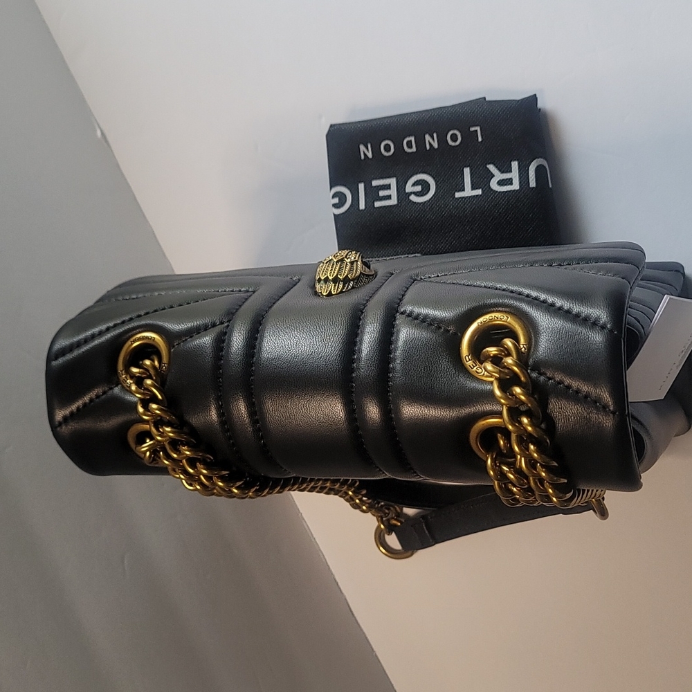 - KURT GEIGER Kensington Large Leather Bag KURT GEIGER LONDON - Picture 15 of 16